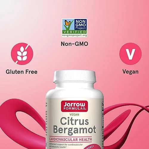Jarrow Formulas Citrus Bergamot 500 mg Veggie Capsules | 120 Servings (Vegan, Gluten-Free) thumbnail 5