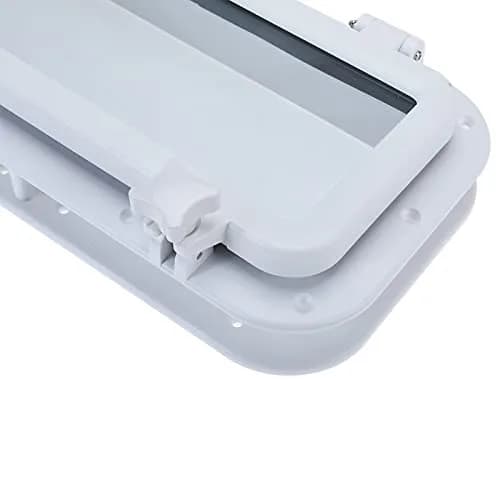 Amarine Made 15.7"x7.9" Porthole Window White | Marine-Grade ABS, Easy Install, Waterproof thumbnail 4