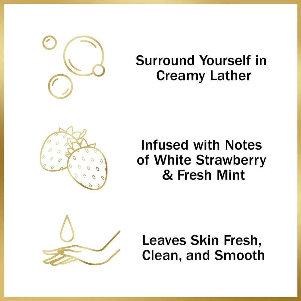 Olay Fresh Outlast Cooling White Strawberry & Mint Bar Soap 4-Pack | Hydrates Skin with 10x More Moisturizers - view 7