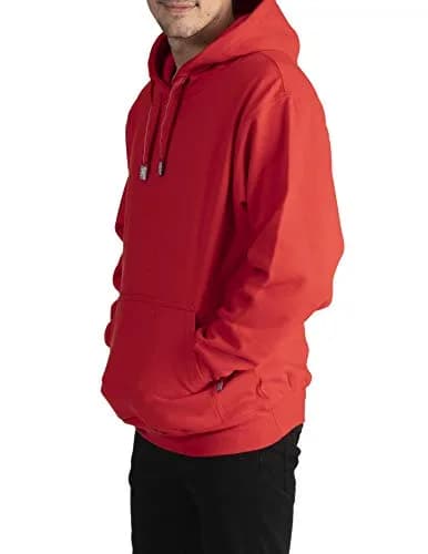 Pro Club Heavyweight Pullover Hoodie (13oz) | Classic Fit, Red, X-Large for Men thumbnail 4