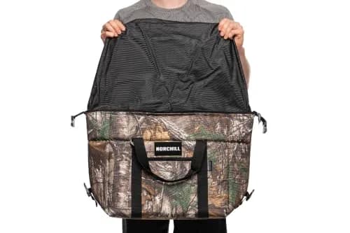 NorChill 12 Can Insulated Soft Sided Cooler, Realtree Xtra Camo | Durable, Insulated & Camouflage for Outdoors thumbnail 3