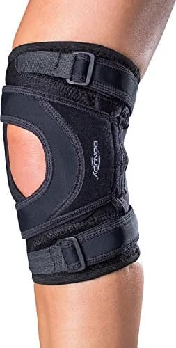 DonJoy Tru-Pull Lite Knee Brace for Patella Instabilities & Dislocations | Patella Support, Left Leg, Medium thumbnail 1