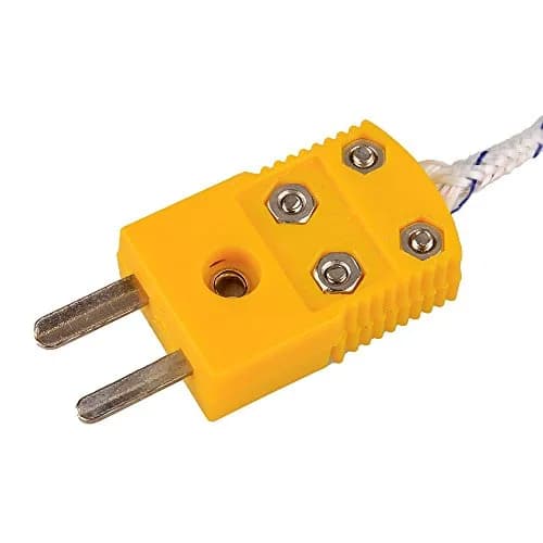 ZJIA K Type Mini-Connector Thermocouple Temperature Probe Sensor 3M (9.8ft) | Measures -50~700°C for Industrial Use thumbnail 4