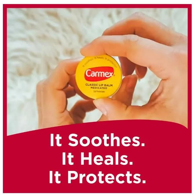 Carmex Lip Balm Vanilla 0.75g | Moisturizing & Healing for Dry Lips thumbnail 2