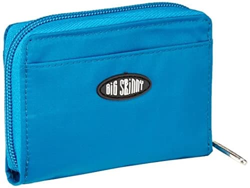 Big Skinny Polka Accordion Card Case Wallet Ocean Blue | Holds 30 Cards, Slim & Lightweight thumbnail 1