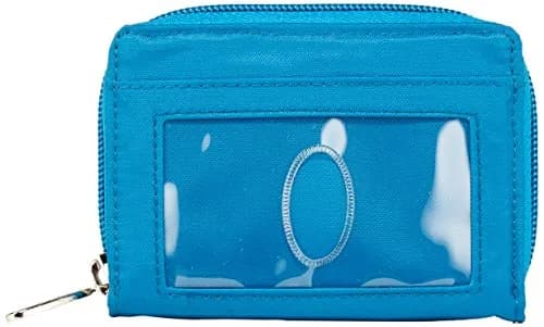 Big Skinny Polka Accordion Card Case Wallet Ocean Blue | Holds 30 Cards, Slim & Lightweight thumbnail 2