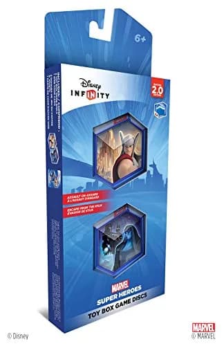Disney INFINITY Marvel Super Heroes Toy Box Game Discs - 2.0 Edition | 2 Discs & Web Code Card thumbnail 2