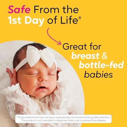 BioGaia Baby Probiotic Drops + Vitamin D 10mL (Pack of 2) | Colic & Gas Relief for Newborns thumbnail 4