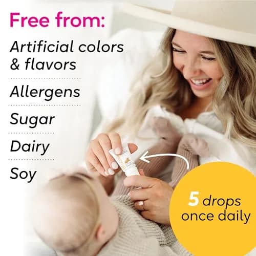 BioGaia Baby Probiotic Drops + Vitamin D 10mL (Pack of 2) | Colic & Gas Relief for Newborns thumbnail 8