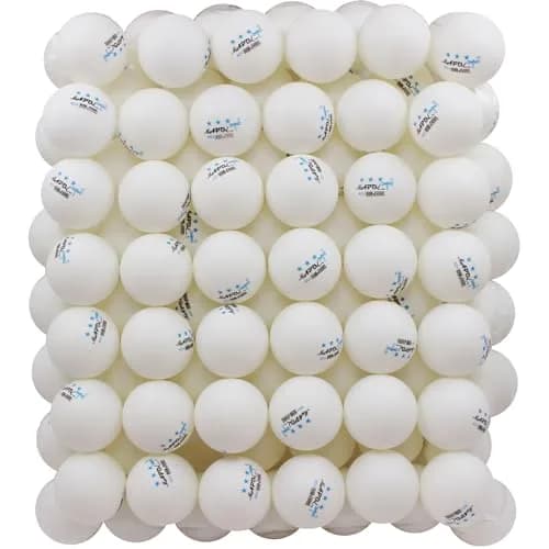 MAPOL 100ct White 3-Star Table Tennis Balls | Advanced Training Ping Pong Balls for All Skill Levels thumbnail 1