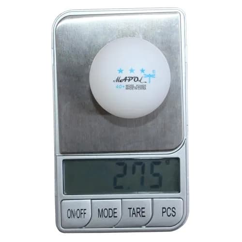 MAPOL 100ct White 3-Star Table Tennis Balls | Advanced Training Ping Pong Balls for All Skill Levels thumbnail 4