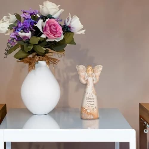 Pavilion Gift Company Friend Angel Figurine 7.5-inch (19.05 cm) | Gifted by a Friend thumbnail 5