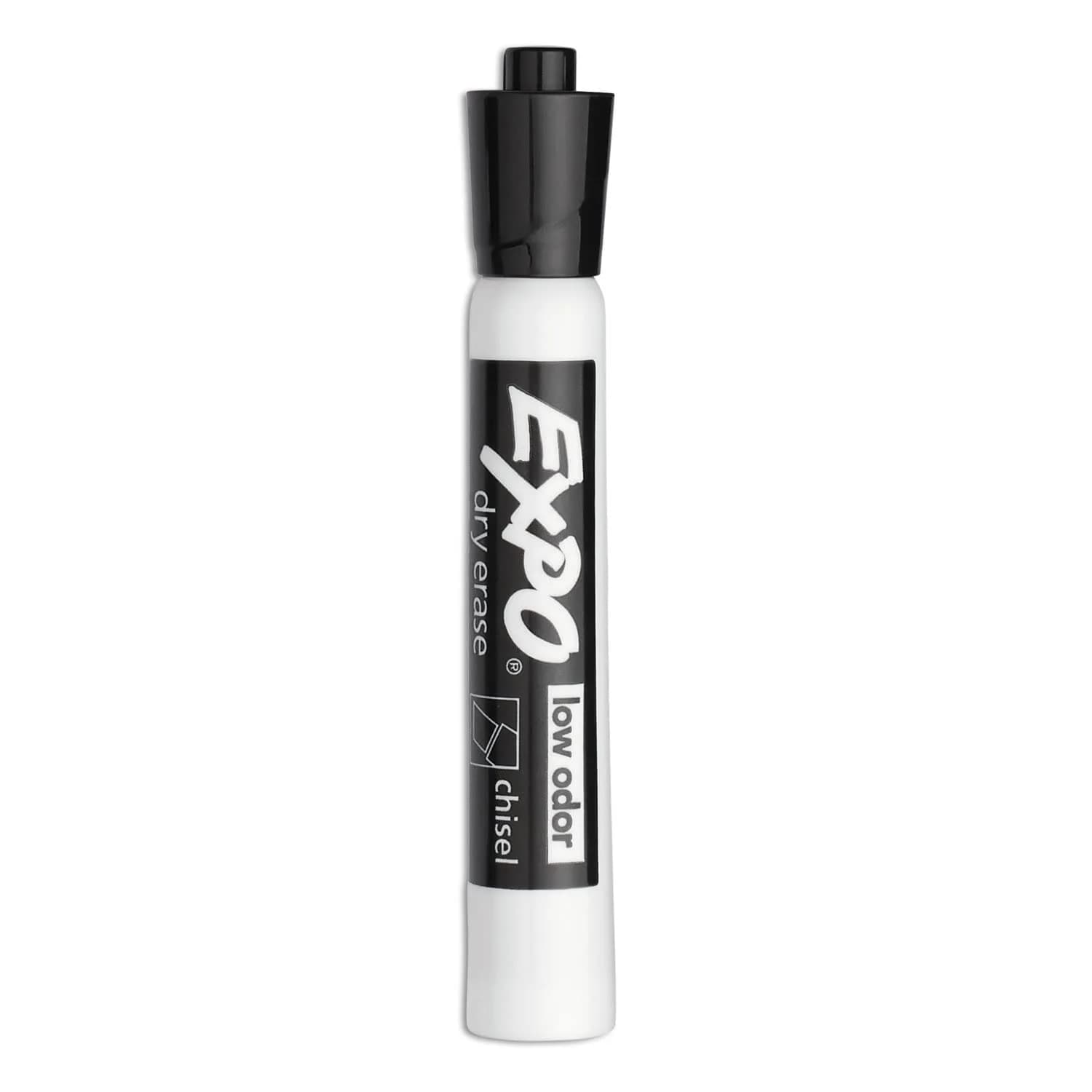 EXPO Low-Odor Chisel Tip Dry Erase Markers, Black, 36 Count - view 4