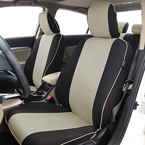 FH Group Car Seat Covers Three Row 7 Seater | Universal Fit, Breathable Foam Padding (enables cool comfort) thumbnail 2