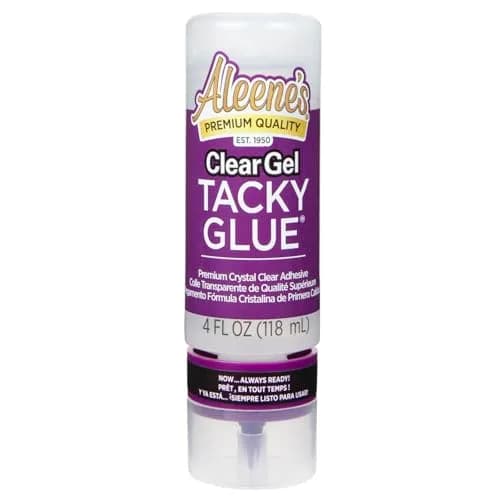 Aleene's Clear Gel Tacky Glue for Crafts | Always Ready, 4 fl oz, Crystal Clear, Non-Toxic thumbnail 1