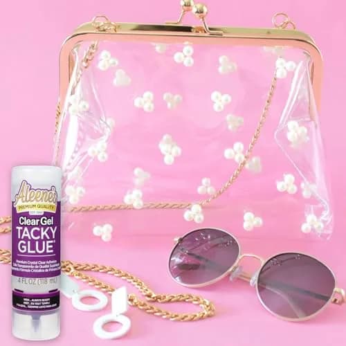 Aleene's Clear Gel Tacky Glue for Crafts | Always Ready, 4 fl oz, Crystal Clear, Non-Toxic thumbnail 5