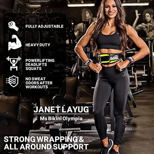 Schiek Sports Model 2004 Nylon 4 3/4" Weight Lifting Belt | Support & Comfort for Powerlifting thumbnail 2