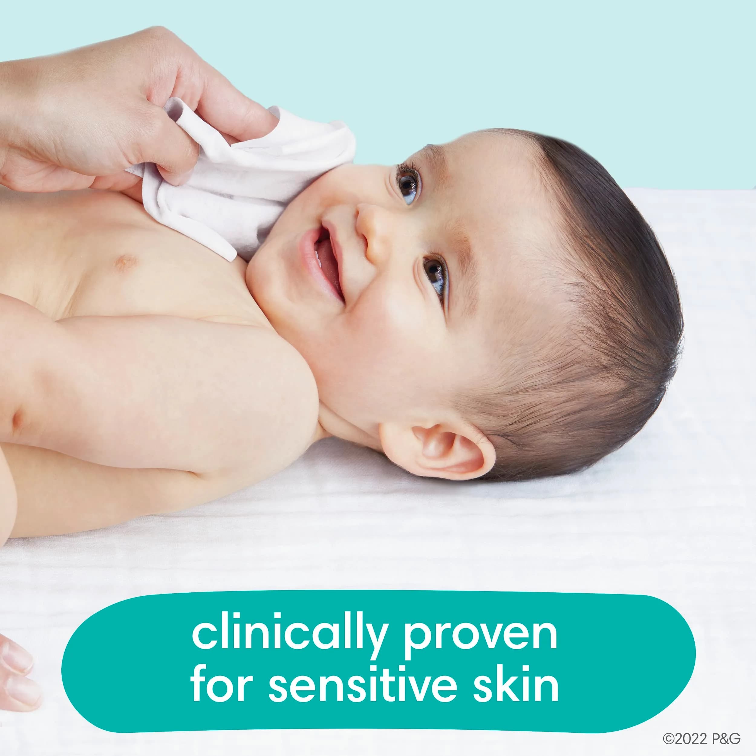 Pampers Sensitive Baby Wipes 392 Count | Hypoallergenic & Fragrance-Free for Newborns - view 3