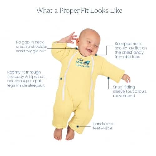 Magic Sleepsuit Baby Merlin's Magic Sleepsuit Small 12-18 lbs | Cotton Cozy Sleep Transition (70-120 chars) thumbnail 7