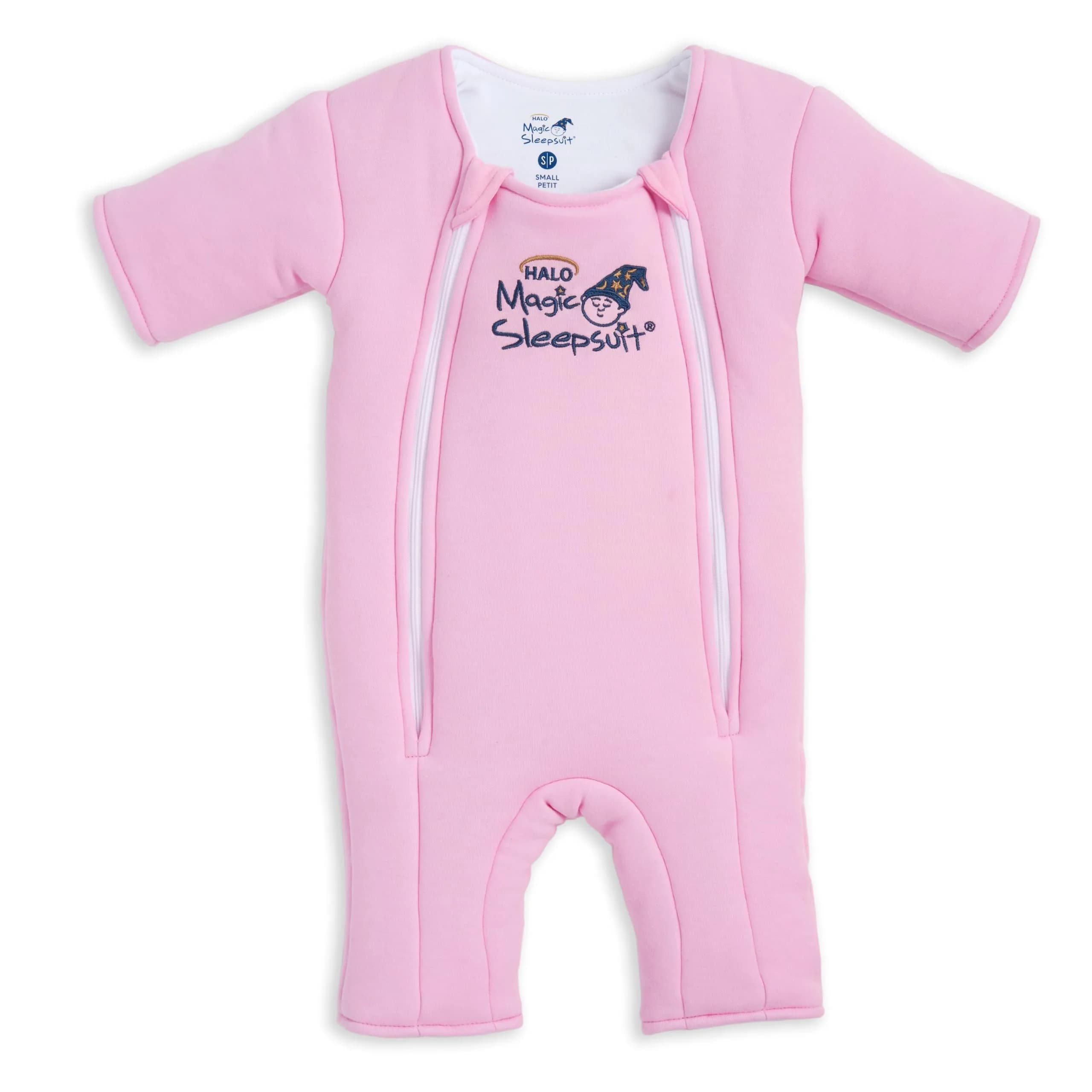 Magic Sleepsuit 100% Cotton Large 18-21 lbs Pink | Cozy Sleep Transition Solution