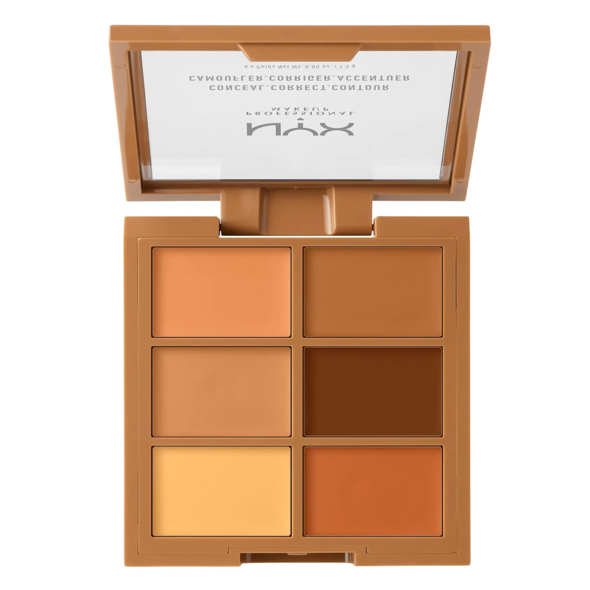 NYX PROFESSIONAL MAKEUP Conceal Correct Contour Palette - Deep (6 Count) - view 4