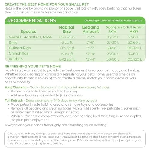 Carefresh White Nesting Small Pet Bedding 50L | Ultra-Absorbent & Dust-Free for Guinea Pigs & Rabbits thumbnail 6