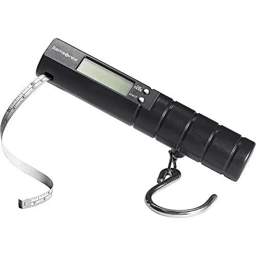 Samsonite Electronic Luggage Scale Black One Size | Accurate Weighing Up To 80 lbs thumbnail 1