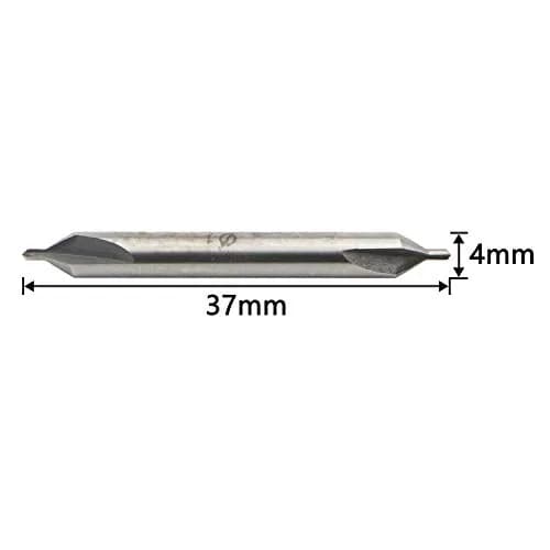 JIUWU Center Drill Bits, HSS Countersinks 60° Angle, Pack of 10 | Precise, Self-Centering for Woodworking thumbnail 2