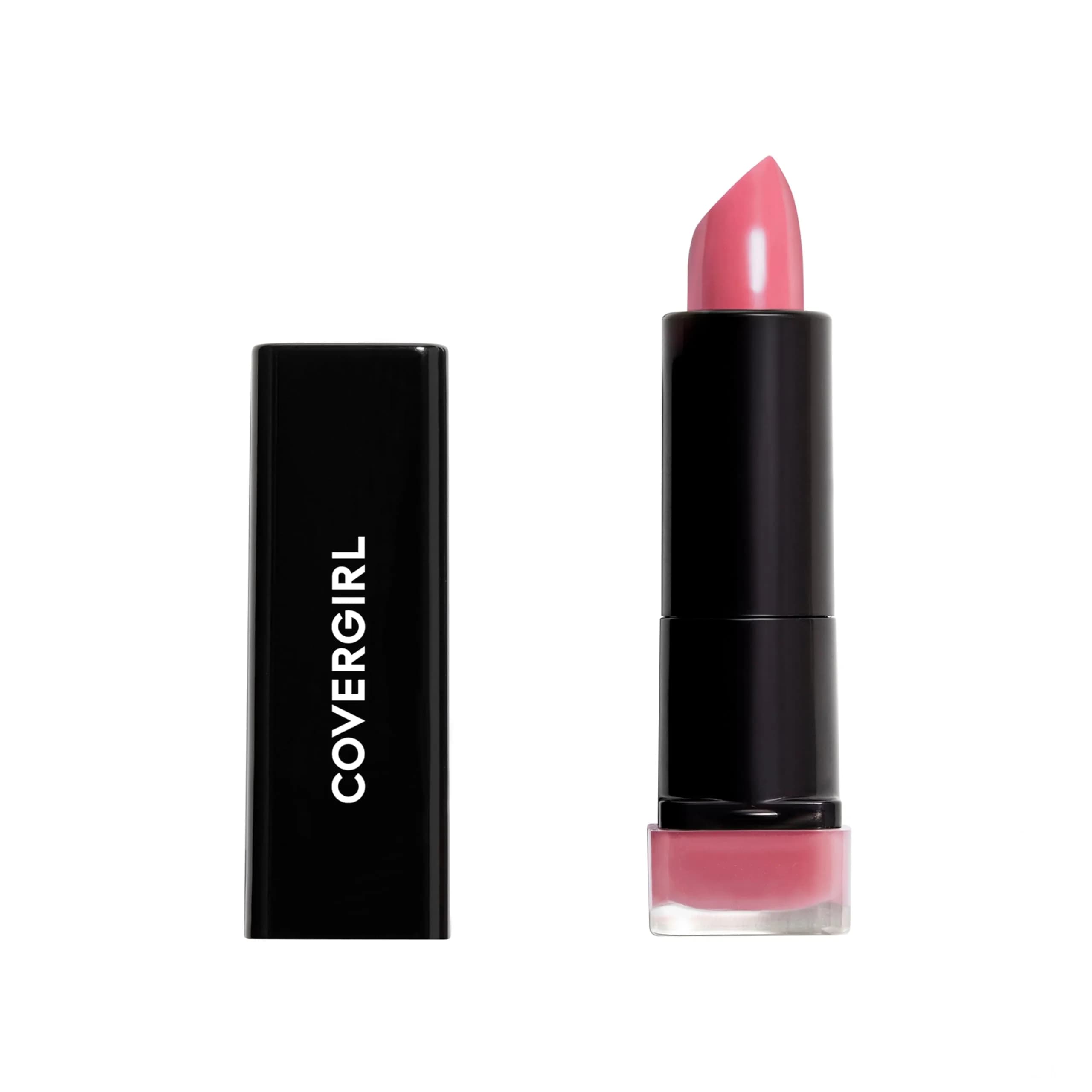 COVERGIRL Exhibitionist Cream Lipstick, Peach High, 3.4g (0.12 Oz) | Long-Lasting Color with Shea Butter & Coconut Oil — Delight Blush