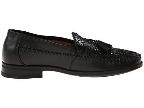 Nunn Bush Strafford Woven Moc Toe Loafer Black 9 | Classic Casual & Dress Footwear thumbnail 7