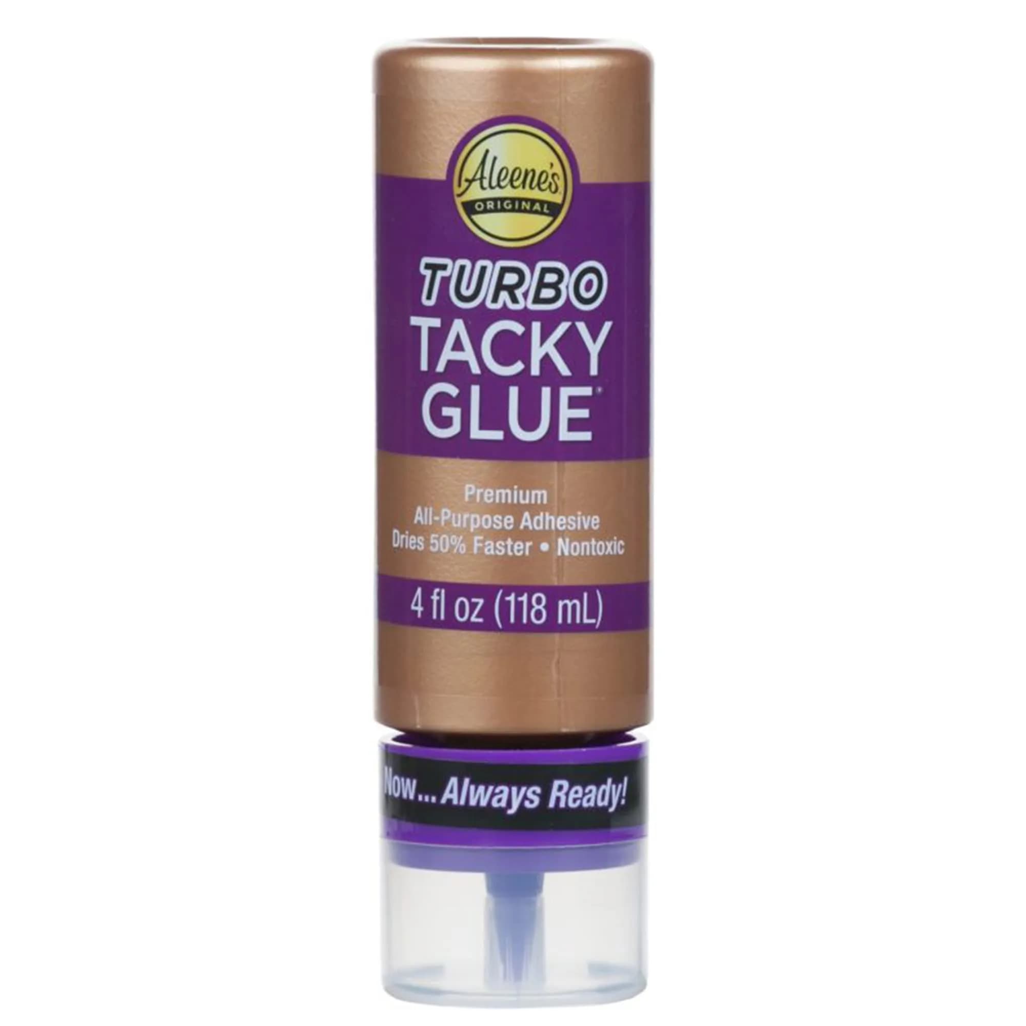 Aleene's Turbo Tacky Glue 118ml (4 fl oz) | Fast-Drying Craft Adhesive - main product image