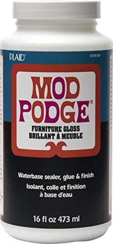 Mod Podge Waterbase Sealer, Glue & Finish for Furniture 16 oz | Gloss Finish, Non-Toxic, Water Based thumbnail 1