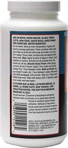 Mod Podge Waterbase Sealer, Glue & Finish for Furniture 16 oz | Gloss Finish, Non-Toxic, Water Based thumbnail 2