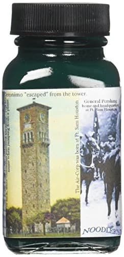 Noodler's Ink General of the Armies Fountain Pen Bottled Ink 88ml (3 oz) | Fades from Green to Calvary Blue thumbnail 2