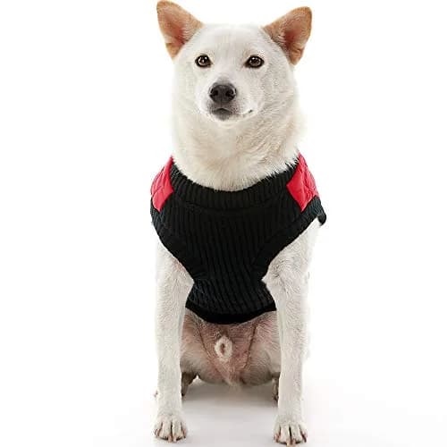Gooby Fashion Vest Dog Jacket, Red, Large | Water-Resistant, Expandable & Stylish Winter Coat thumbnail 4