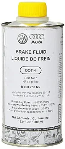 Audi Brake Fluid 16.9 Fl Oz | OEM Factory Original, Silicone, Liquid thumbnail 1