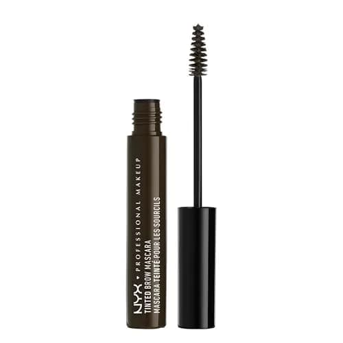 NYX PROFESSIONAL MAKEUP Tinted Eyebrow Mascara, Black 6.5ml (0.22 Fl Oz) | PETA-Certified Cruelty-Free Brow Tamer — 03 Brunette