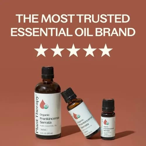 Plant Therapy Organic Frankincense Serrata Essential Oil 100 mL (3.3 Fl Oz) | USDA Certified Organic, Pure & Undiluted thumbnail 4