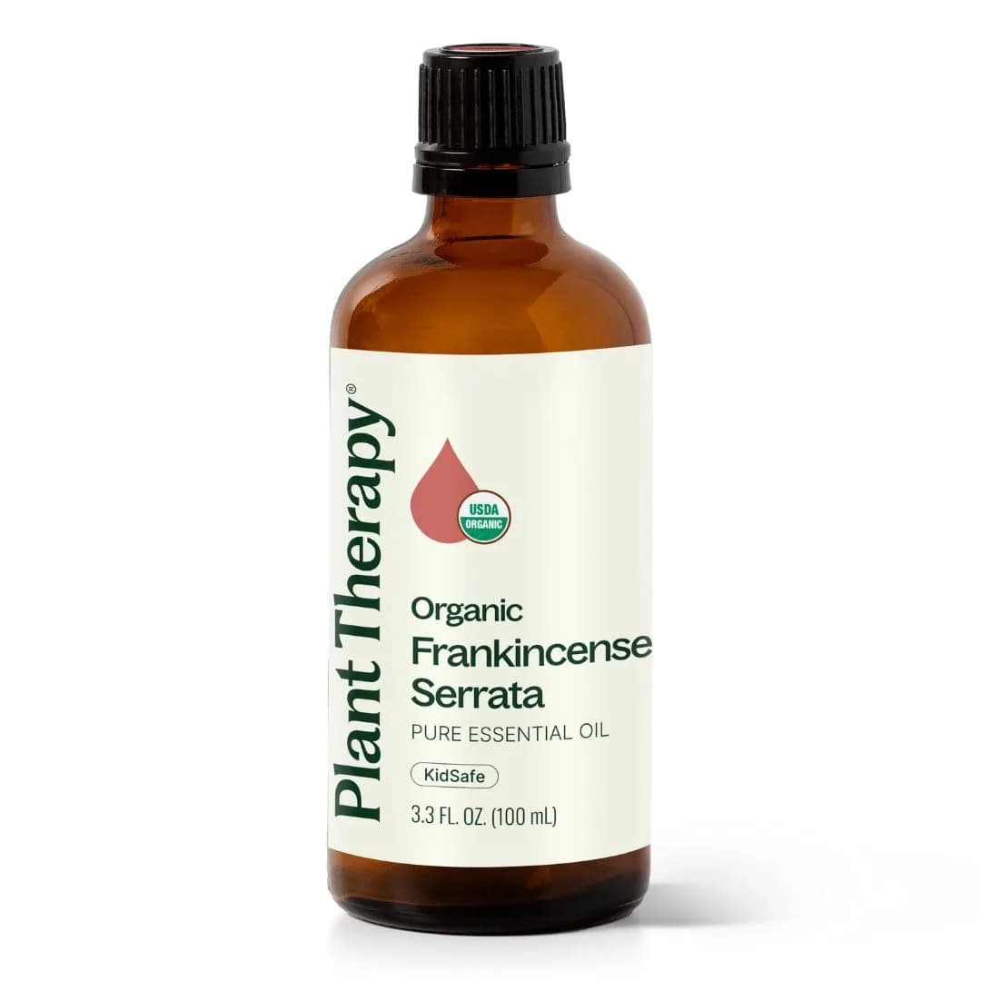 Plant Therapy Organic Frankincense Serrata Essential Oil 100 mL (3.3 Fl Oz) | USDA Certified Organic, Pure & Undiluted - view 8