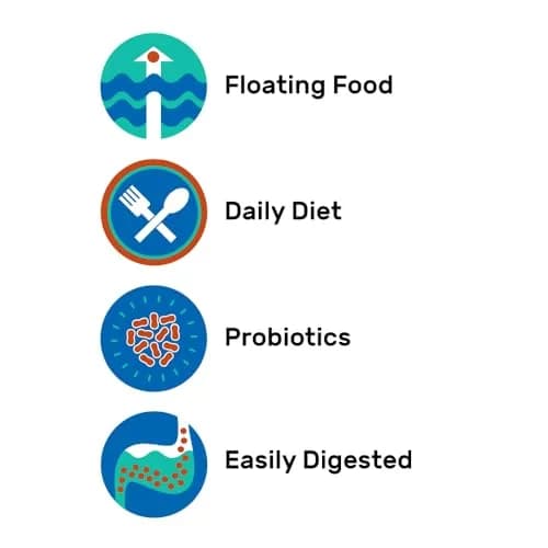 Hikari Saki-Turtle Sticks Floating Pellet Fish Food 567 g (20 oz) | All Life Stages thumbnail 4
