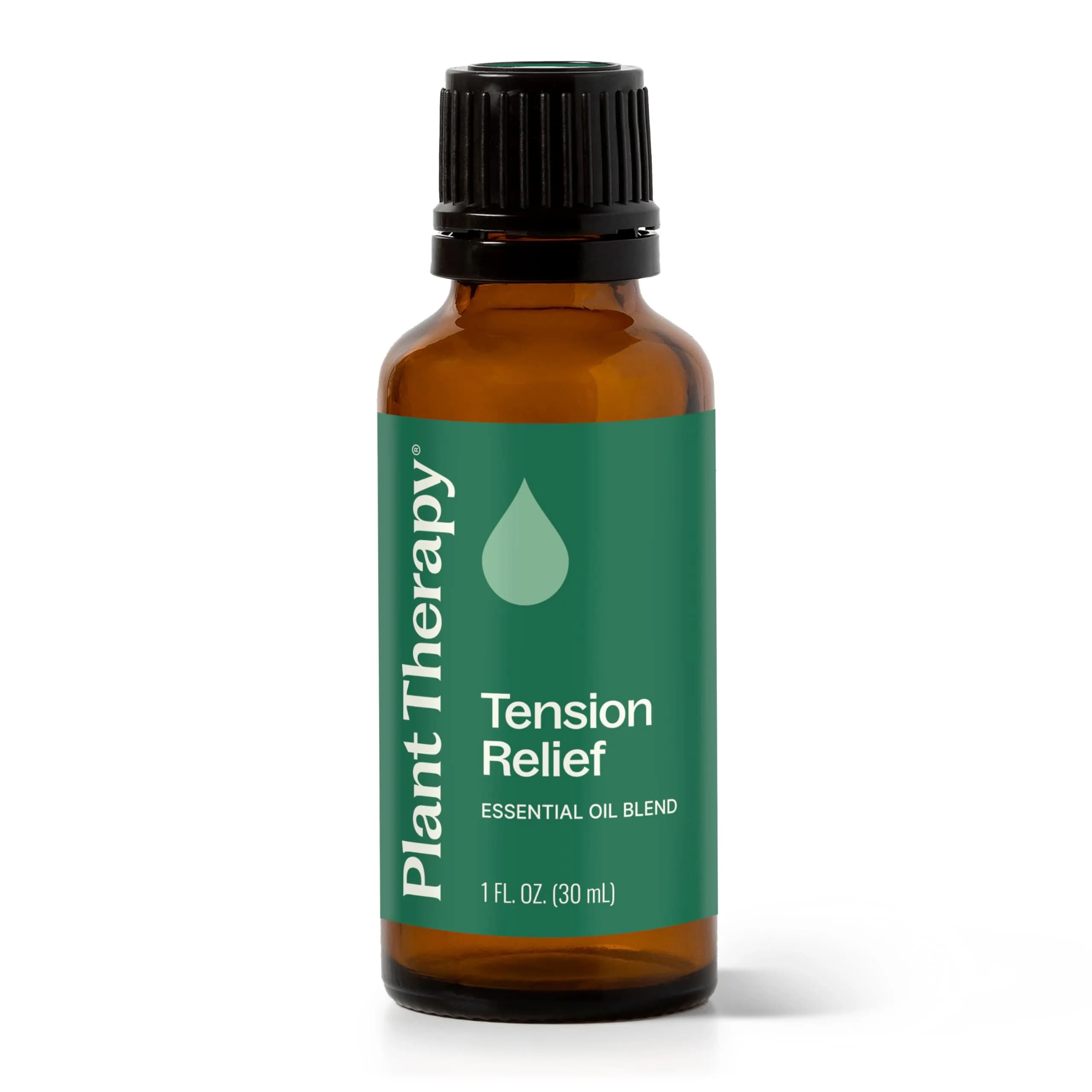 Plant Therapy Tension Relief Essential Oil Blend 30ml (1 Fl Oz) | Aromatherapy for Stress & Head Tension
