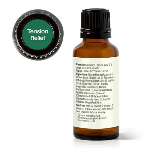 Plant Therapy Tension Relief Essential Oil Blend 30ml (1 Fl Oz) | Aromatherapy for Stress & Head Tension thumbnail 8