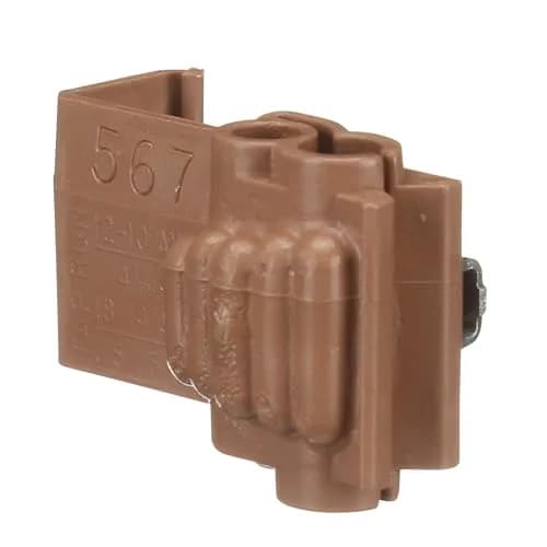 3M Scotchlok Electrical IDC Connector 567-POUCH, Brown, Bag of 100 | 600V Rated for Building Wire thumbnail 7