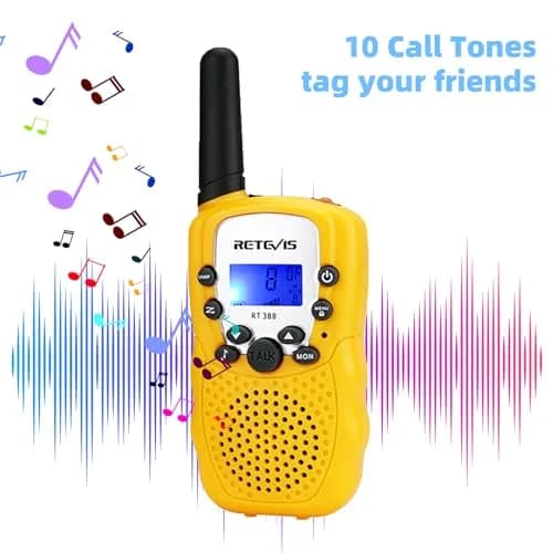 Retevis RT388 Walkie Talkies for Kids | 22 Channels, Long Range, Night Play, 4-12 Years thumbnail 6