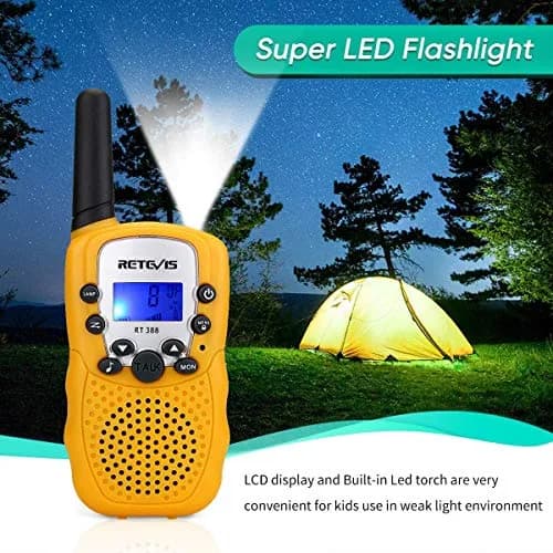 Retevis RT388 Walkie Talkies for Kids | 22 Channels, Long Range, Night Play, 4-12 Years thumbnail 8