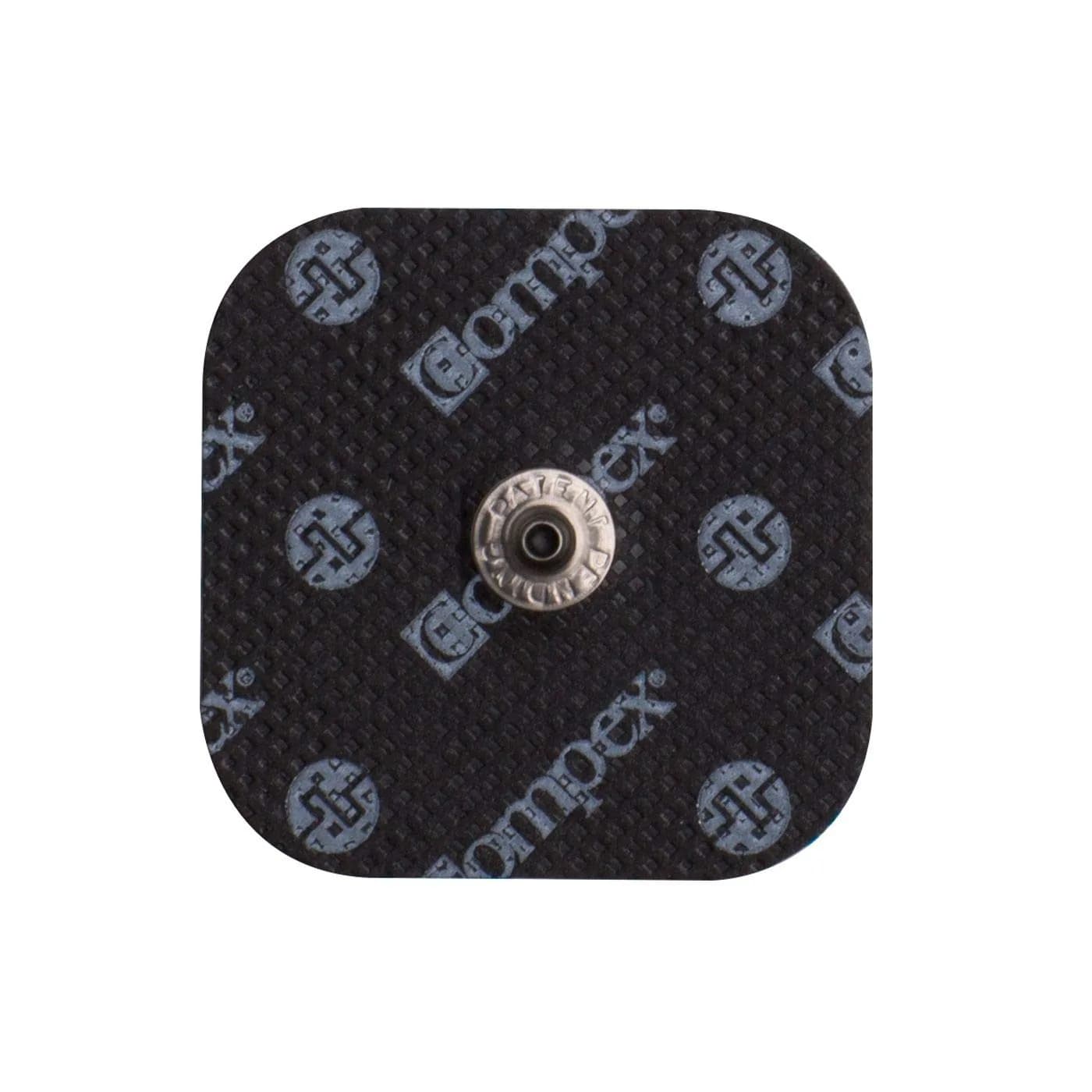 Compex Easy Snap- 2" x 2" Electrodes 4 Pack | Medical-Grade Adhesive for Muscle Stimulation — Blue
