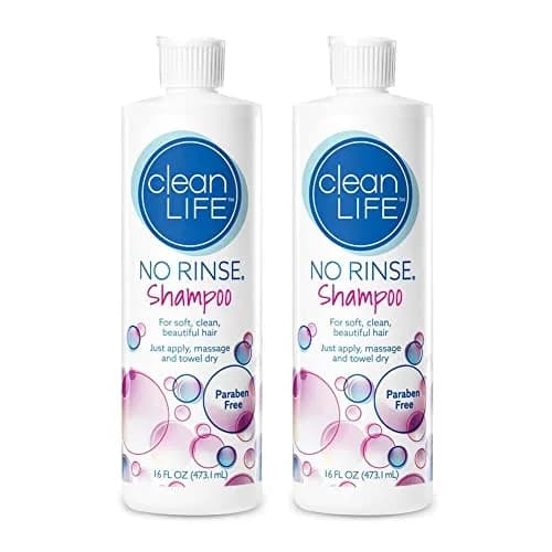 No-Rinse Waterless Shampoo 16 fl oz | Quick, Odor-Free, Rinse-Free Formula for Care & Travel thumbnail 1