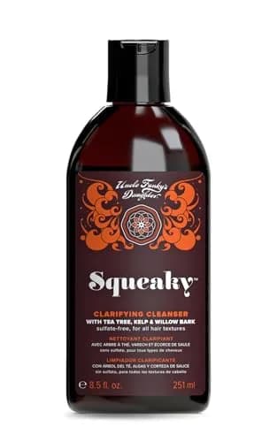 Uncle Funky's Daughter Squeaky Clarifying Cleanser 8 oz | Tea Tree & Willow Bark for Scalp Detox thumbnail 1