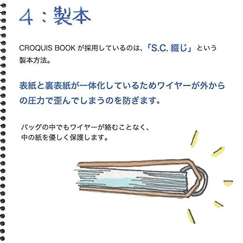 Maruman Croquis Drawing Pad, Large, 14.25" x 10.91" | Acid-Free Art Paper for Sketching & Design thumbnail 6