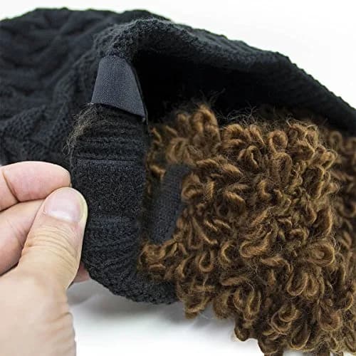 Beard Head Curly Atticus Beard Hat - Original Slouchy Beanie and Removable Beard | Warm, Funny & Functional thumbnail 3